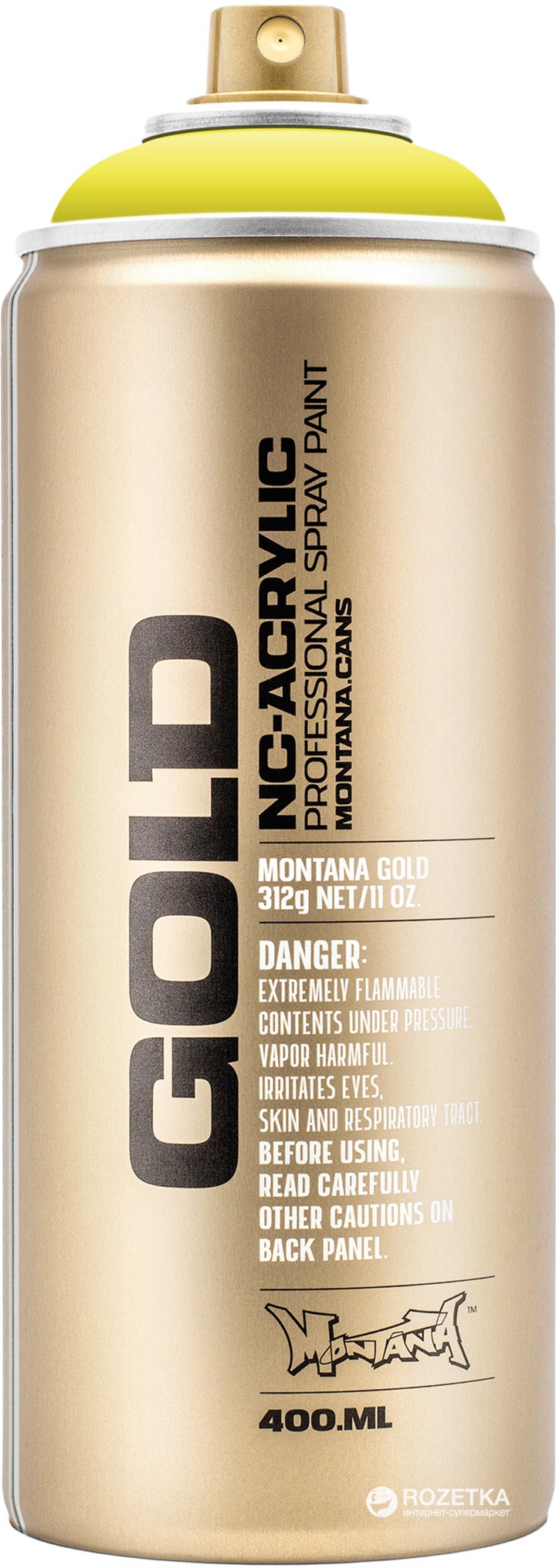 

Акриловая краска-спрей Montana Gold CL6300 Пастельно-ядовитый 400 мл (Poison Pastel) (4048500283680)