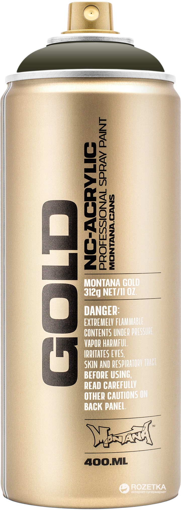 

Акриловая краска-спрей Montana Gold CL6420 Манила темный 400 мл (Manila Dark) (4048500283758)