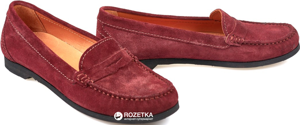 

Мокасины Grand Style 223-05 35 Бордовые (ГС00253779)