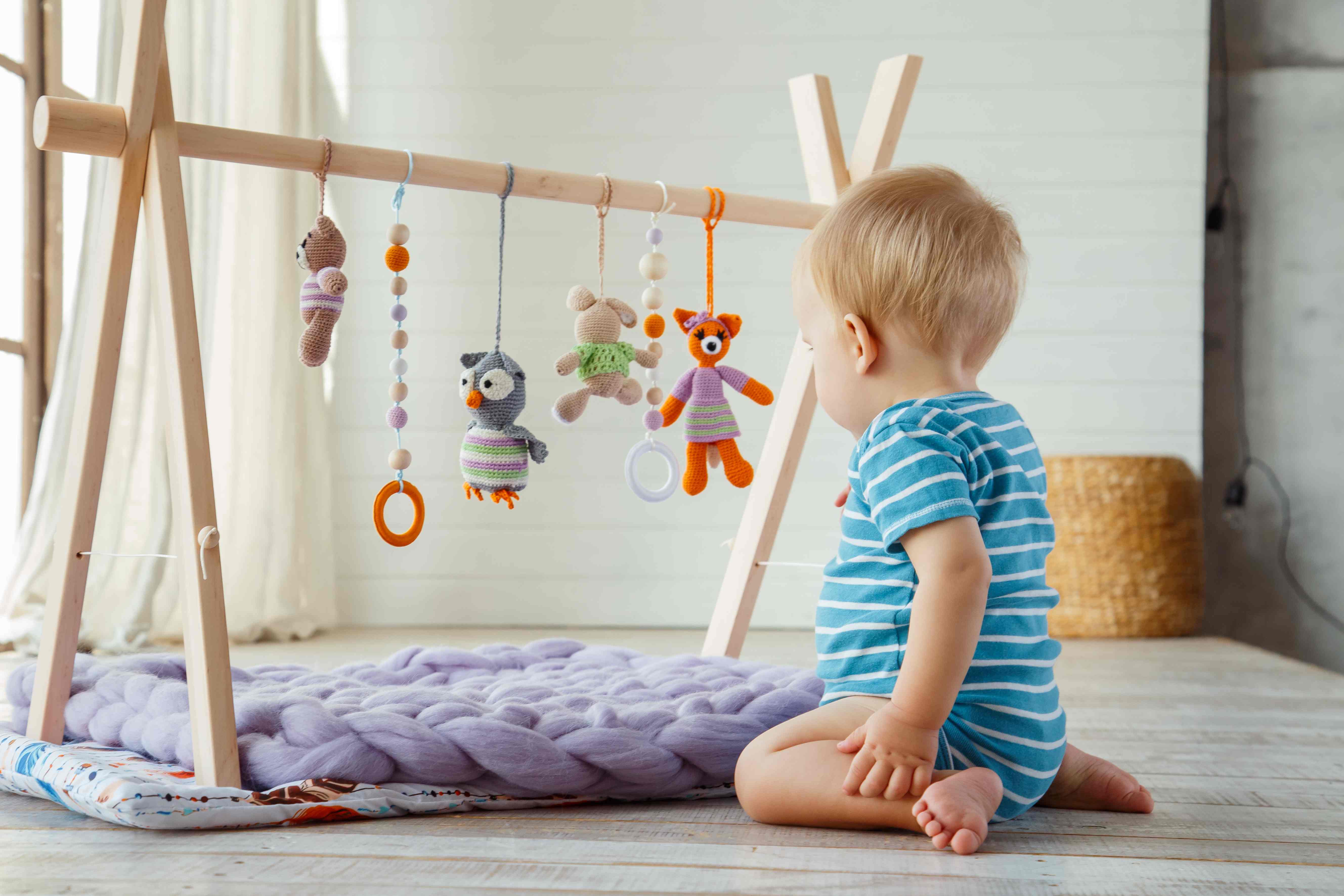 

Развивающий коврик BabyGymEco Forest