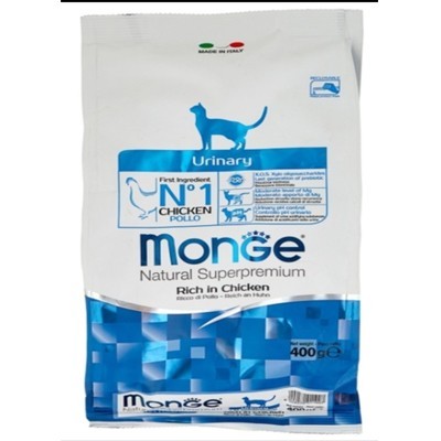 Сухой корм Monge Cat Urinary с курицей и рисом для взрослых кошек для ...