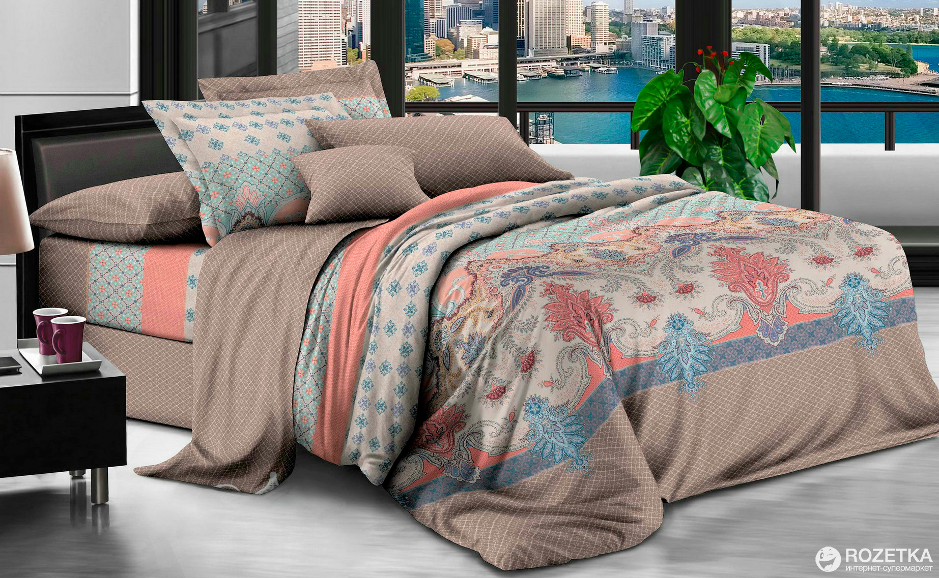 

Комплект постельного белья Home Line Сатин 137572 Кларк 160х220