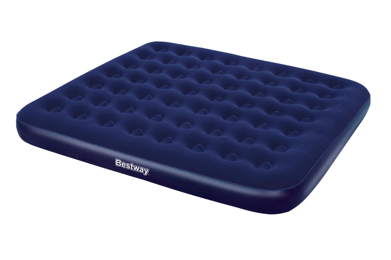 

Надувной матрас двуспальный Bestway 67004 203х183х22 см Синий (gr_002332)