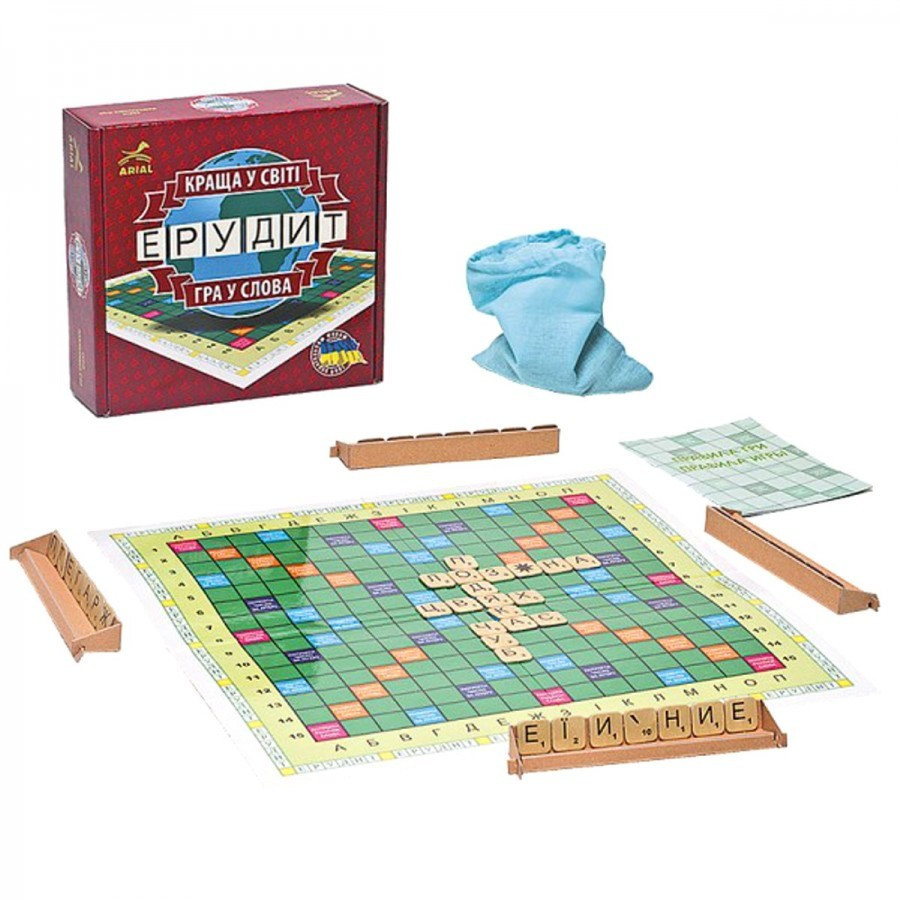 

Настольная игра Arial Эрудит укр 20446 (tsi_55393)