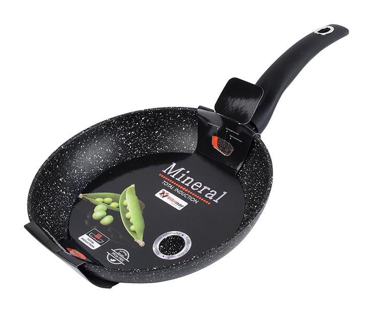 

Сковорода Vitrinor Mineral Black d24см с гранитным антипригарным покрытием (psg_VI-1224267)