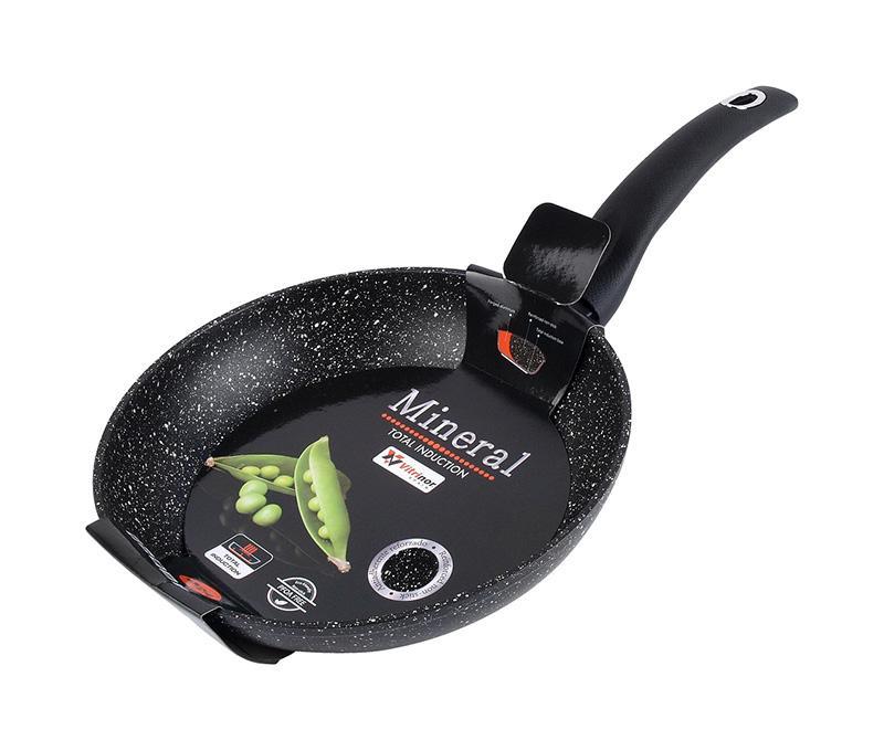 

Сковорода Vitrinor Mineral Black d20см с гранитным антипригарным покрытием (psg_VI-1224266)