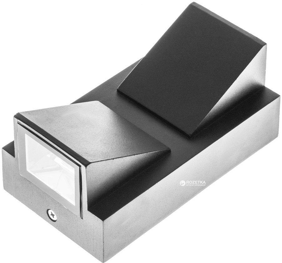 

Уличная подсветка фасадов Brille AL-224/2х3W NW COB LED IP65 BK (34-185)