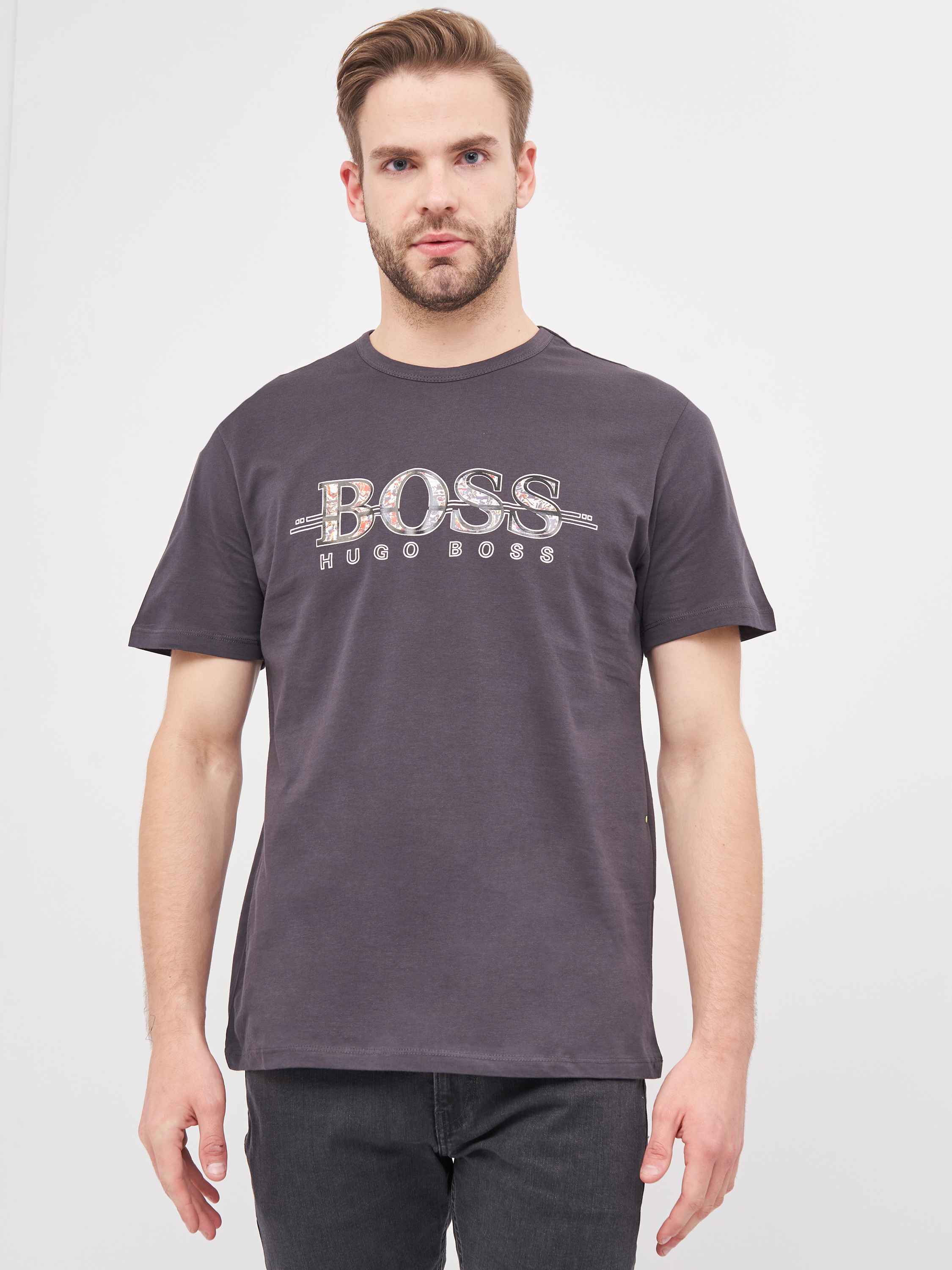 

Футболка Hugo Boss 10264.5 S (44) Темно-серая