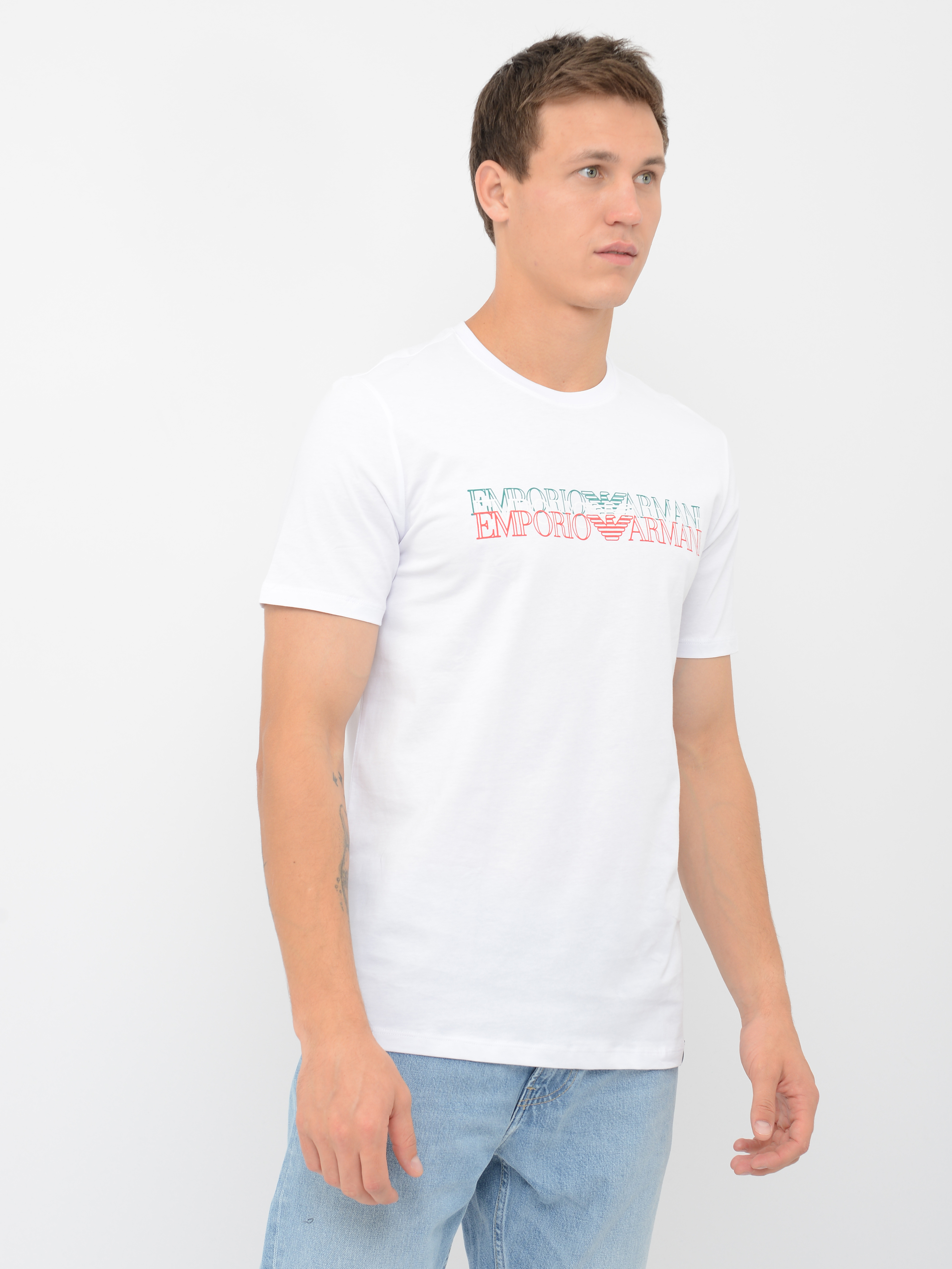 

Футболка Emporio Armani 10279.2 XXL (52) Белая