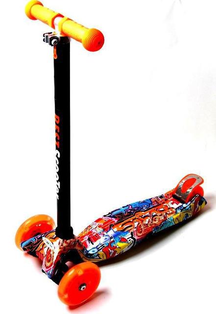

Самокат детский Best Scooter MAXI. Graffity