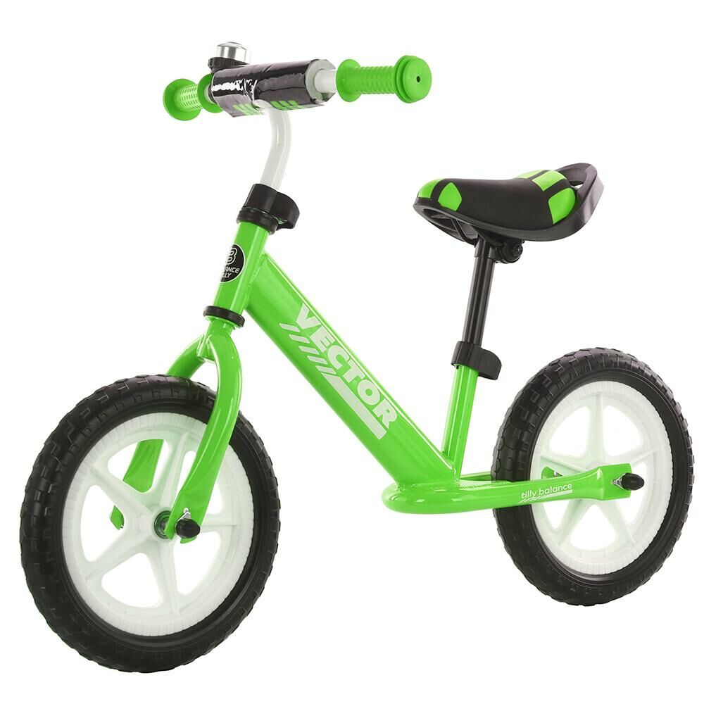 

Беговел TILLY BALANCE Vector T-21256 Green Колеса 12" пена Зеленый