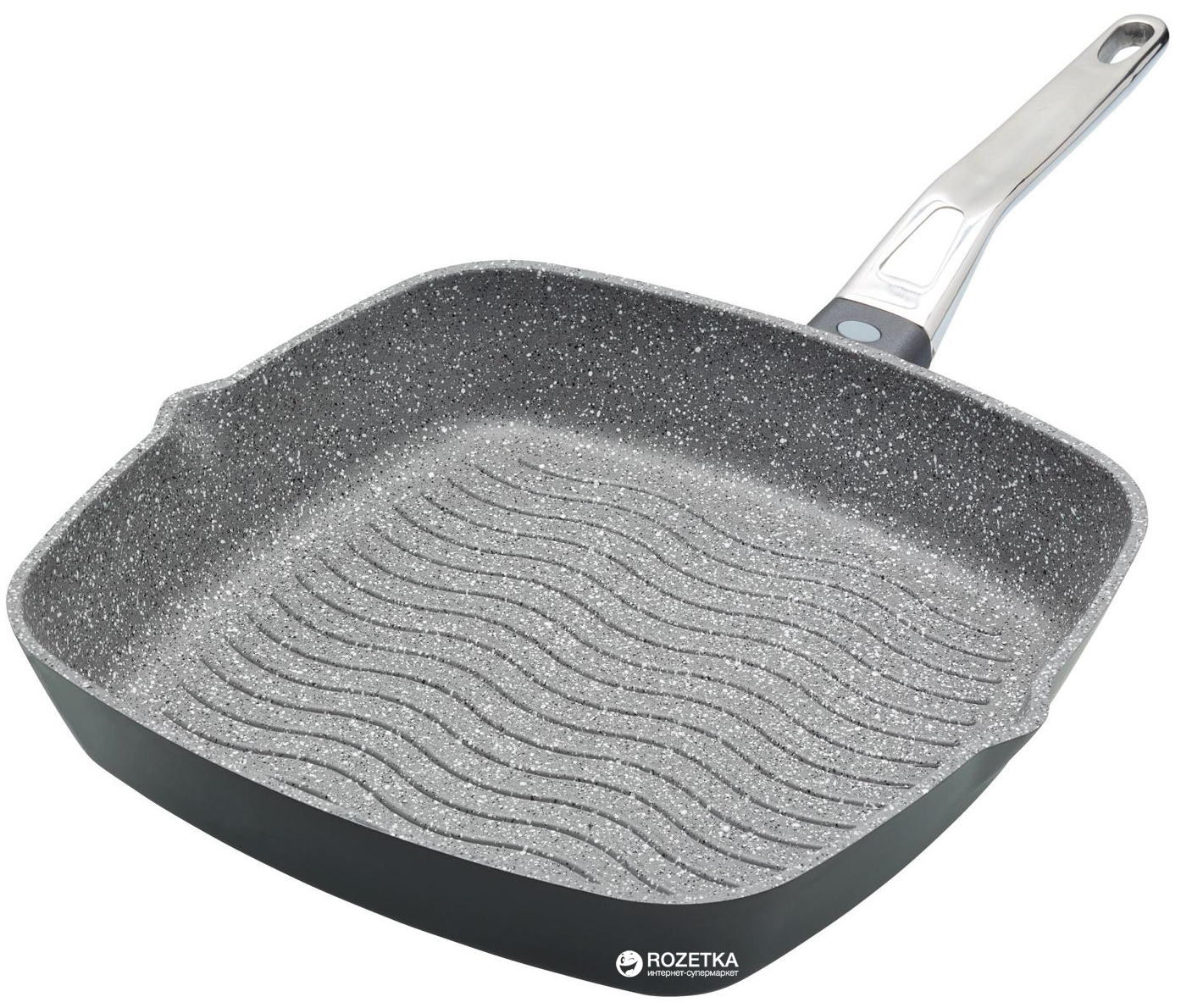 

Сковорода-гриль Kitchen Craft Master Class Cast Aluminium 28х28 см