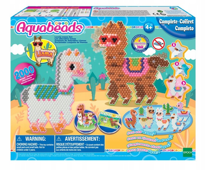 

Набор аквамозаики из бусинок Aquabeads Восхитительные Ламы (31596)