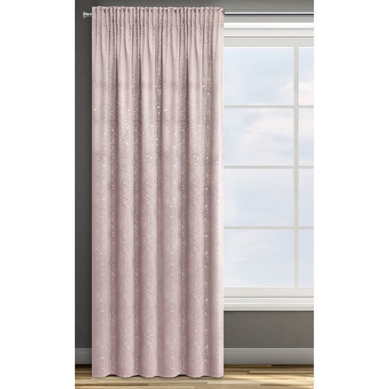 

Дизайнерская портьера EuroFirany DESIGN 91 Velvet Lajla 140 х 270 см (EU-367915) розовая