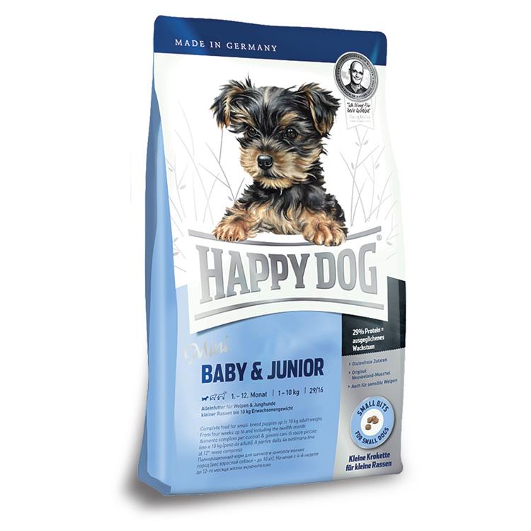 

Сухой корм для щенков Happy Dog Supreme Young Mini Baby & Junior 4 кг (3413)