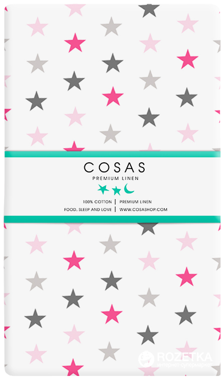 

Пододеяльник Cosas Ранфорс Star Rose 160х220 см