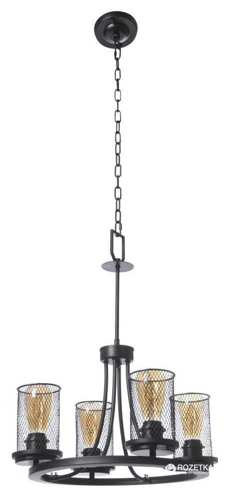 

Люстра Brille BL-391S/4 E27 BK (22-674)