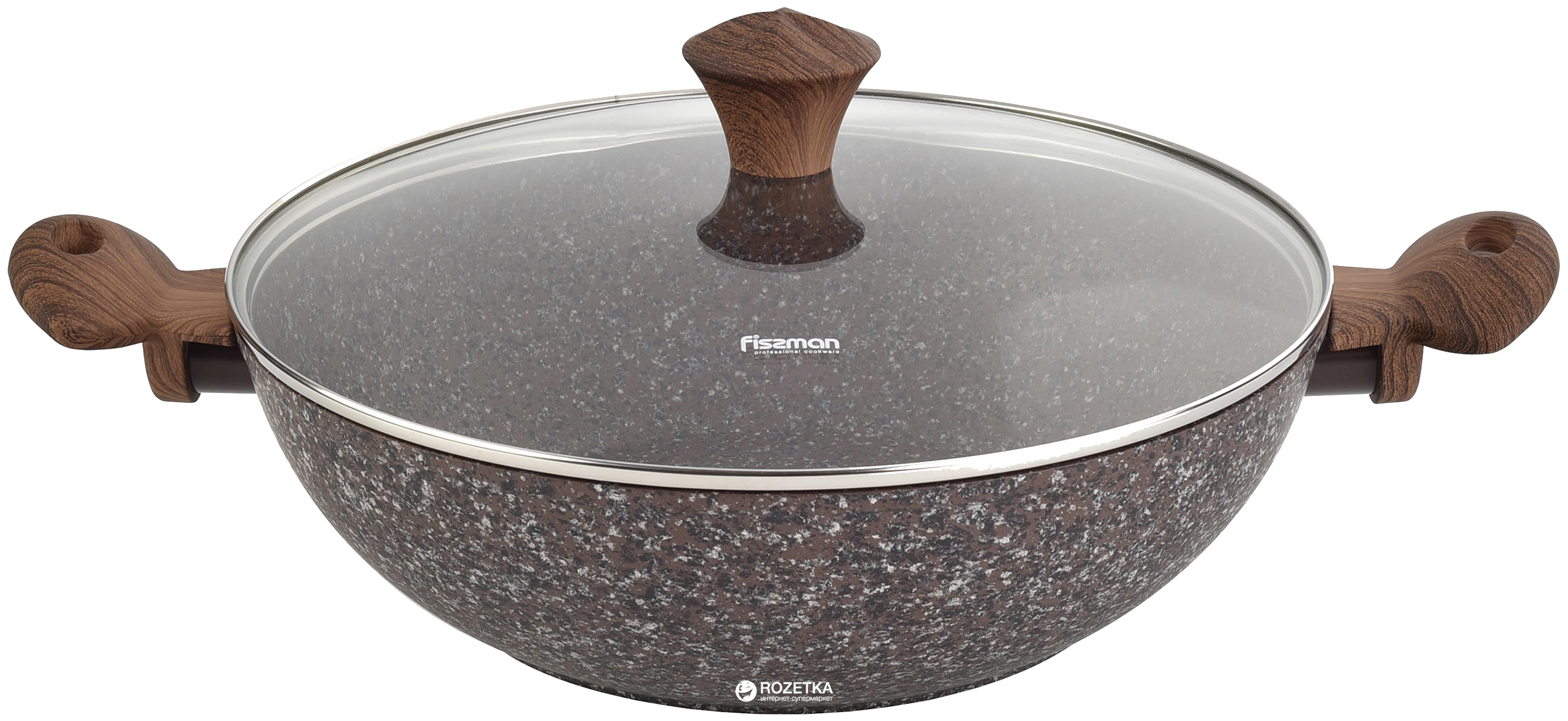 

Сковорода WOK Fissman Magic Brown 30 см (4871)