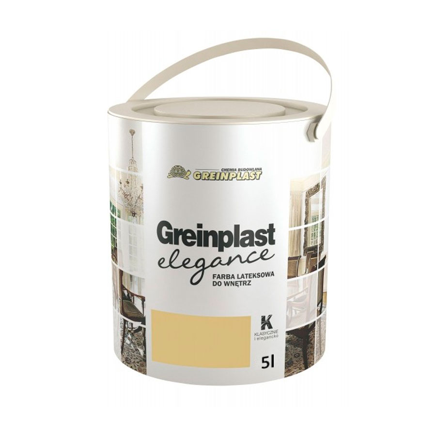 

Латексная краска Greinplast Elegance FWK15 золото фараона 5 л