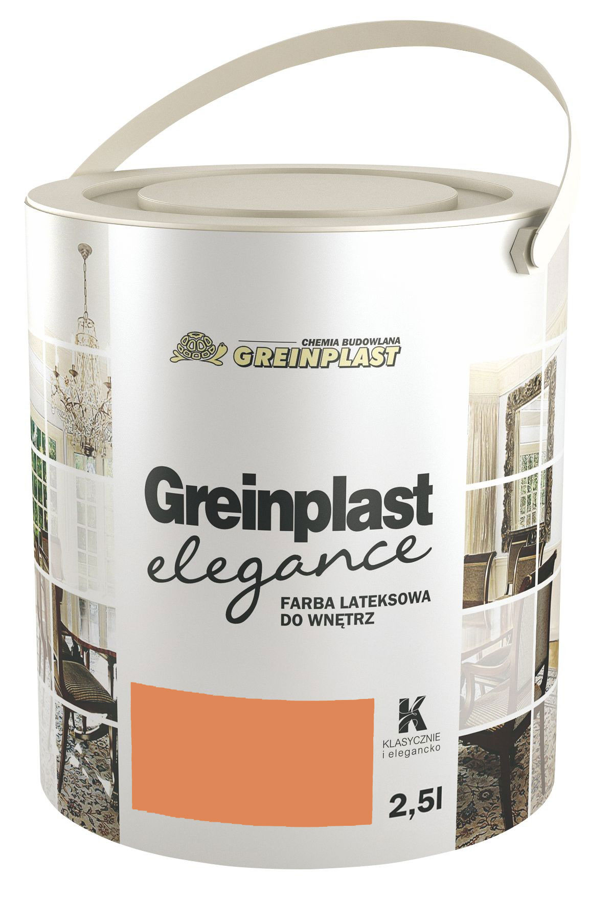 

Латексная краска Greinplast Elegance FWK20 мексиканский кирпич 2.5 л