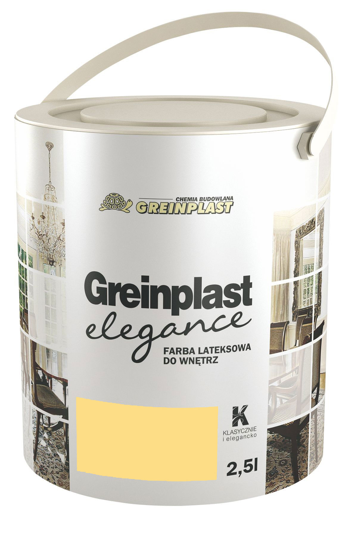 

Латексная краска Greinplast Elegance FWK16 неаполитан желтый 2.5 л
