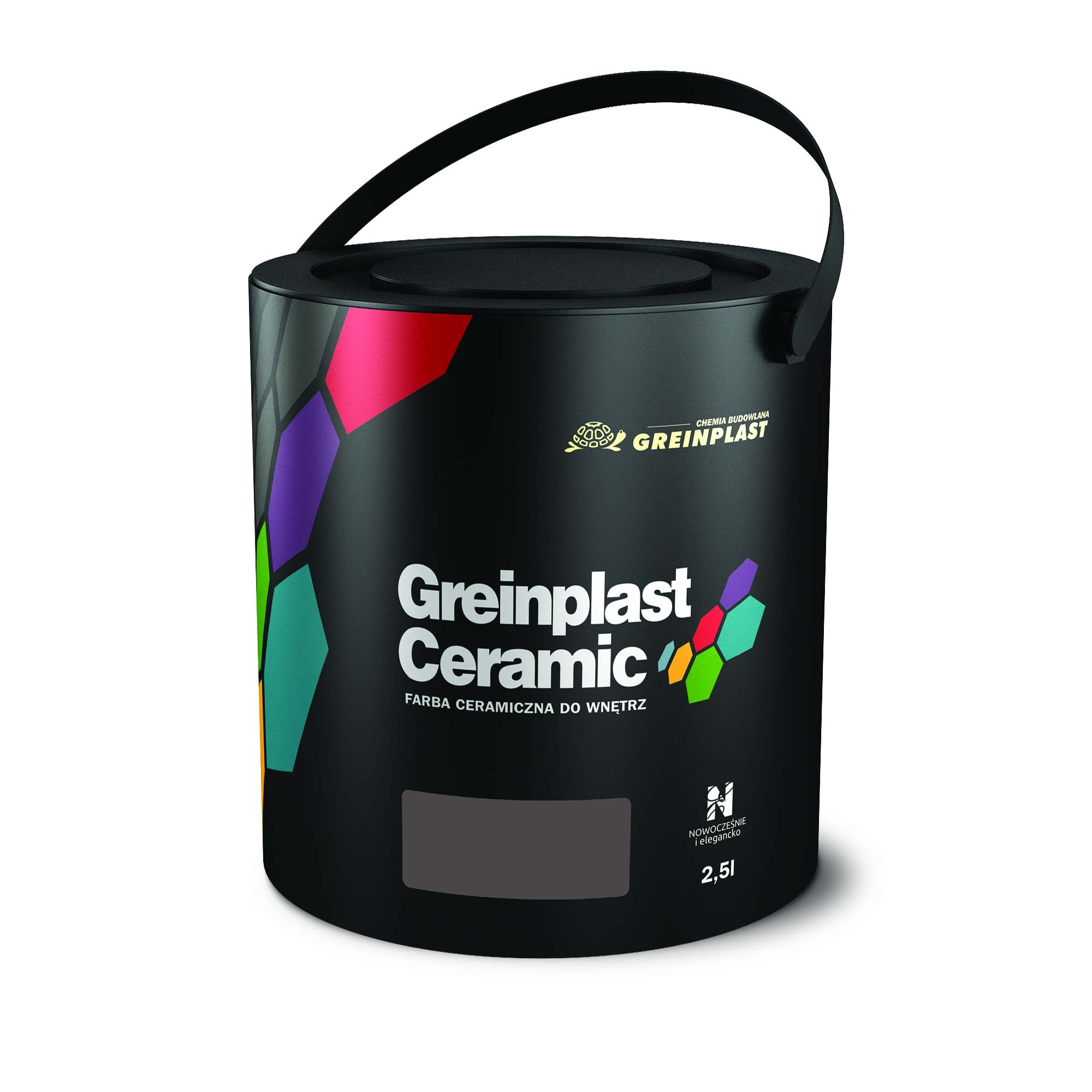 

Керамическая краска Greinplast Elegance FWC50 сгоревший уголь 2,5 л