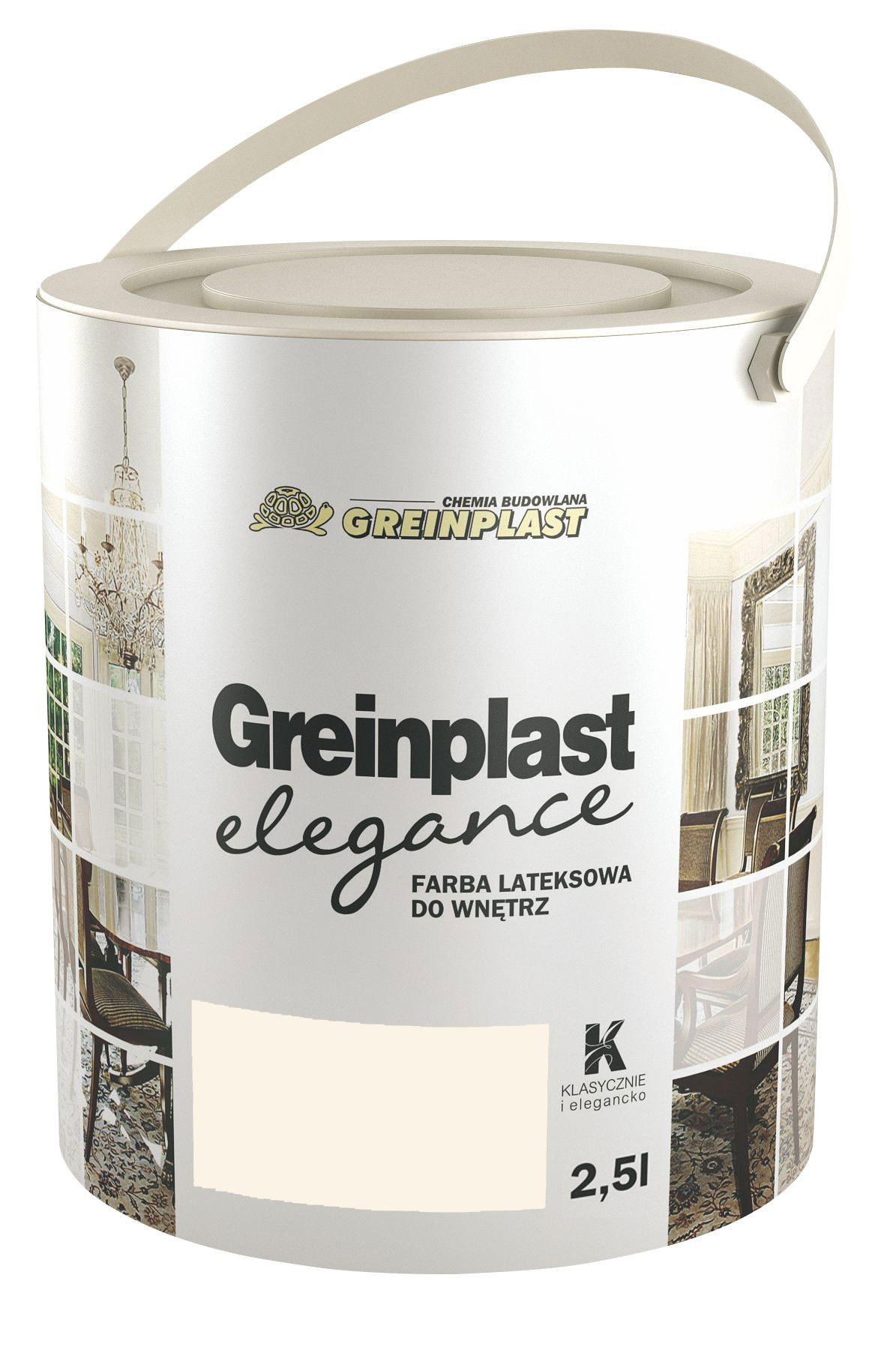 

Латексная краска Greinplast Elegance FWK31 отбеленный сизаль 2.5 л