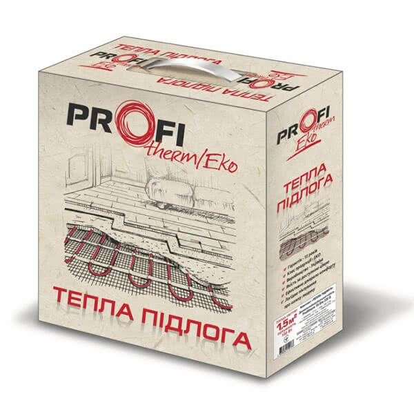 

Двужильный нагревательный кабель ProfiTherm Eko Flex 980 Вт.