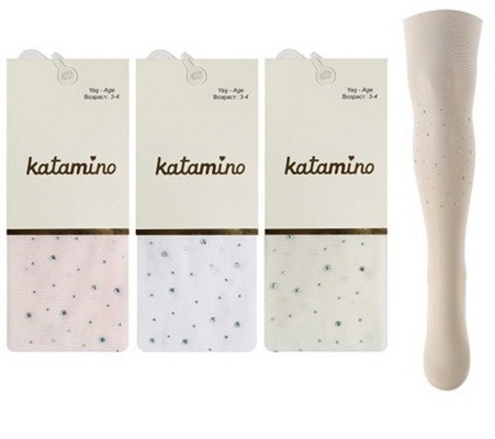 

Набор колгот 3шт. для девочки Katamino 98-104 розовый 62045