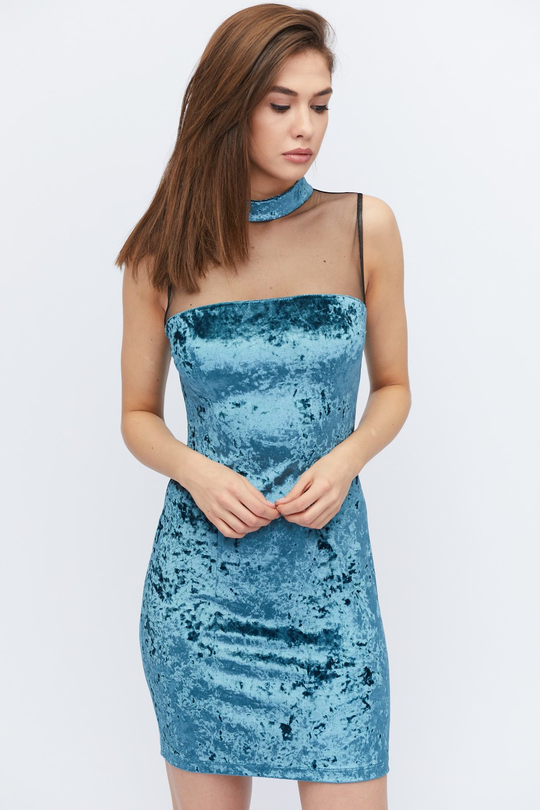 

Платье KP-10143-18 Pretty Woman M морская волна