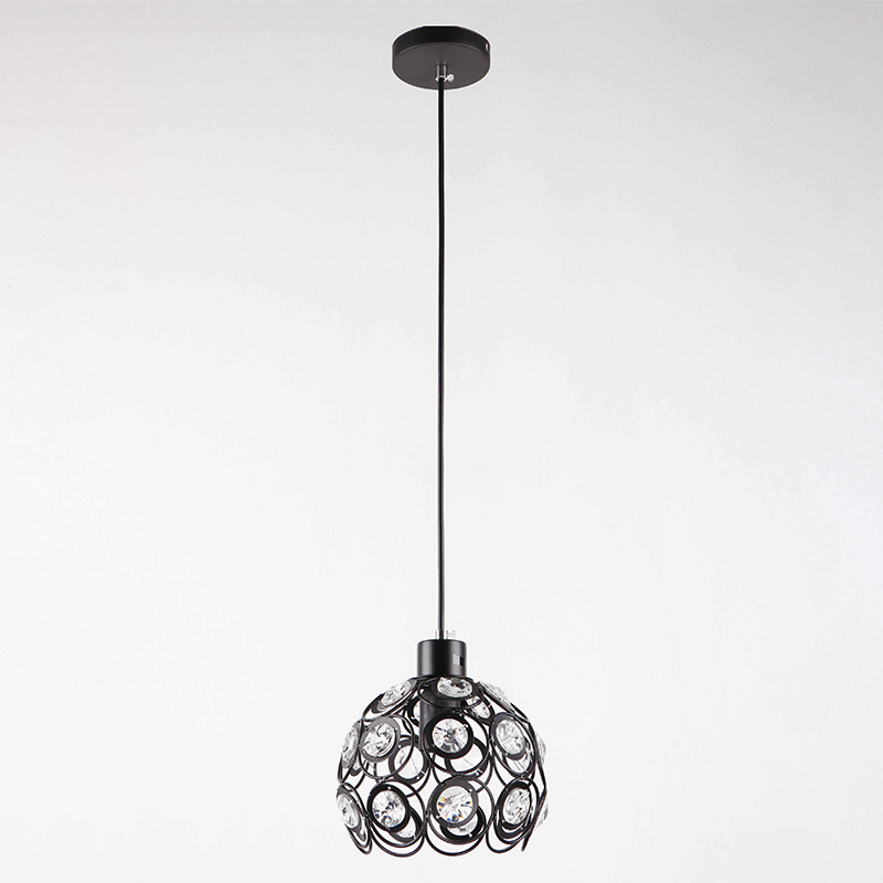 

Люстра подвесная Light House NM-14746/1 BK E27 черная
