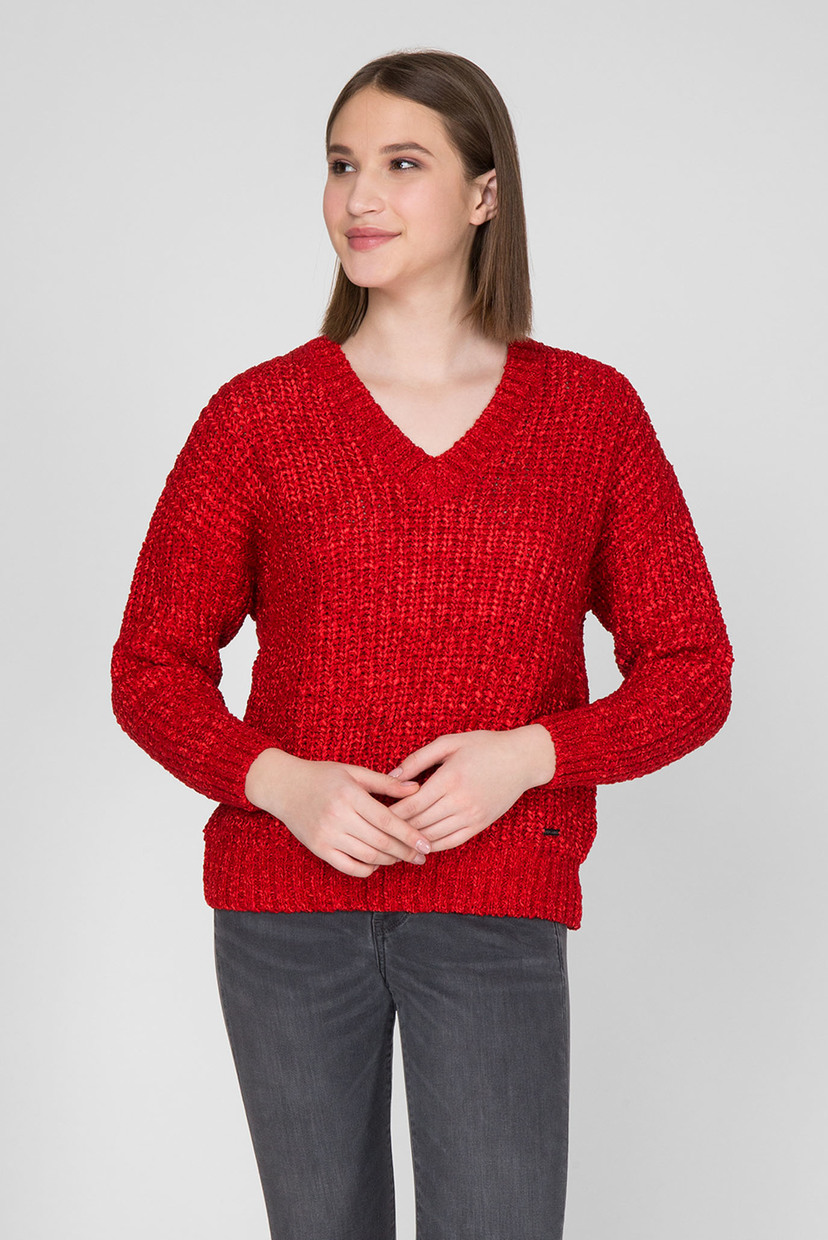 

Женский красный пуловер SALLY Pepe Jeans  PL701496, Женский красный пуловер SALLY Pepe Jeans XS PL701496