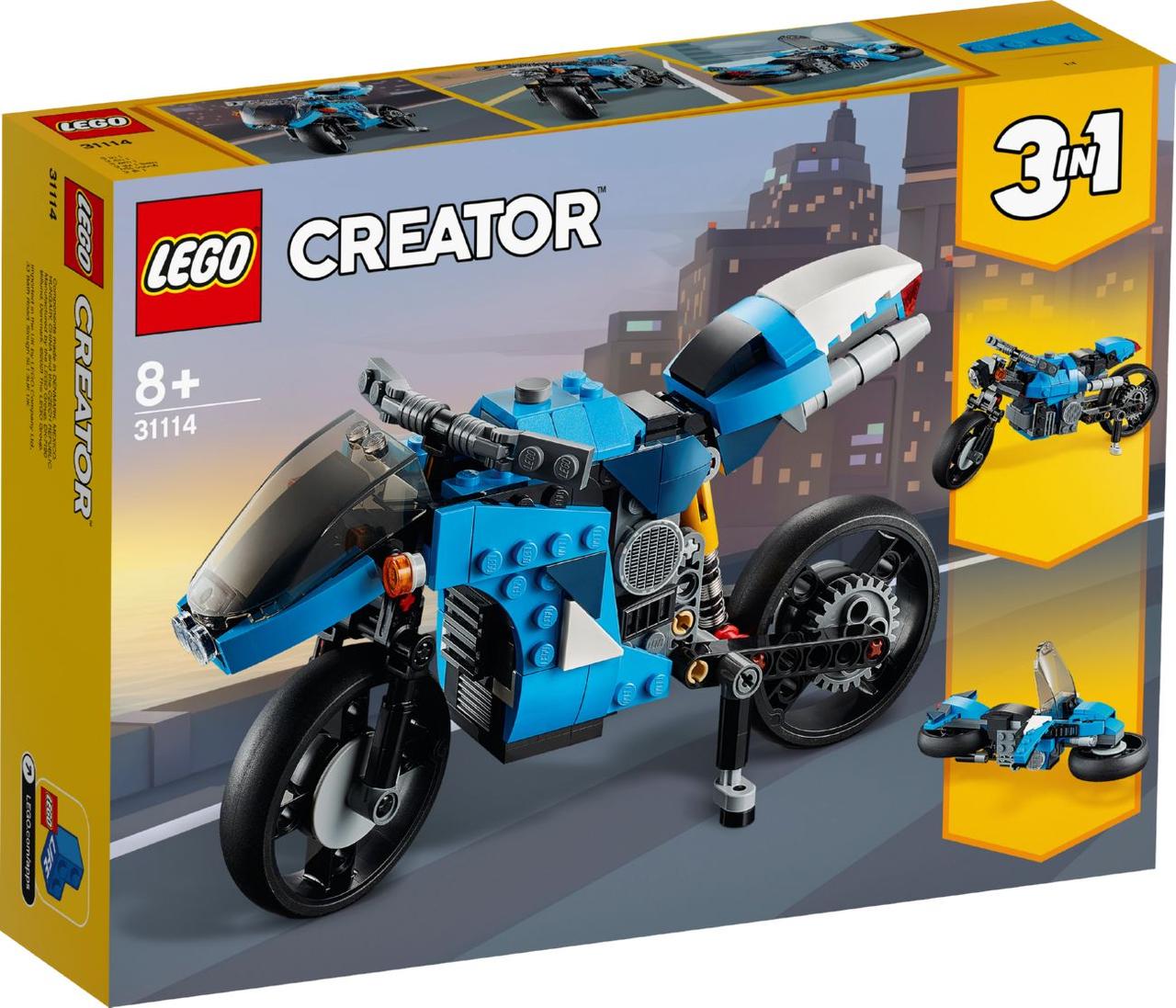 

Lego Creator Супербайк 31114