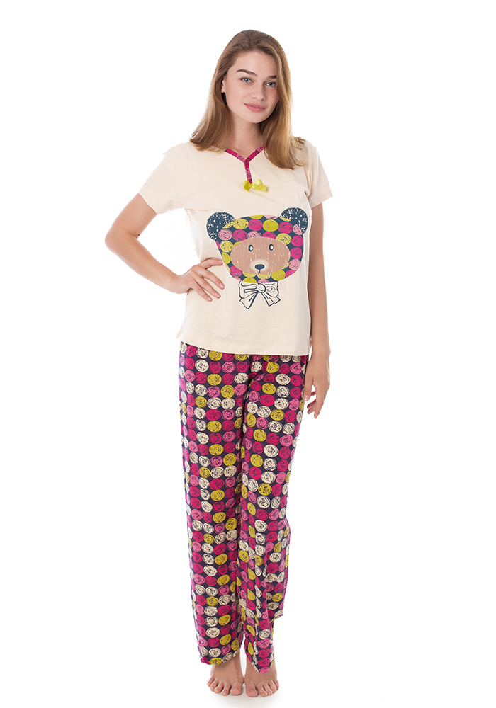 

Домашняя одежда Pamuk Yildiz -M Разноцветный (пмк1457, Домашняя одежда Pamuk Yildiz S-M Разноцветный (пмк1457)