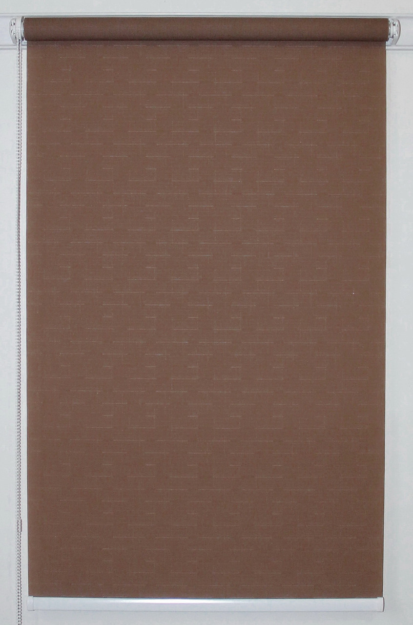 

Рулонная штора Miranda Лён 150*150 см Шоколад МБ-7437