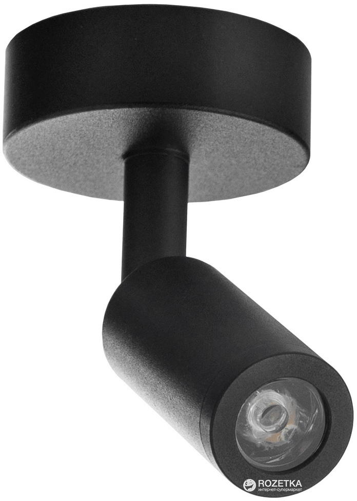

Светильник потолочный Brille HTL-186/1х3W NW BK (26-489)