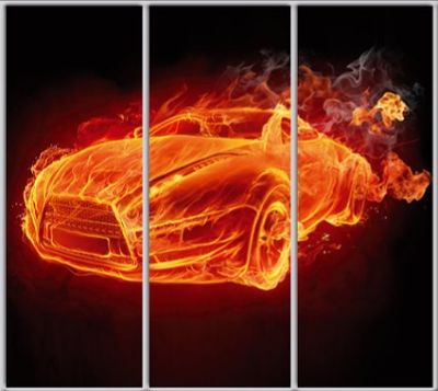 

Шкаф купе Luxe Studio Стандарт-1 Фотопечать Транспорт-30 2200x2200x600 трехдверный