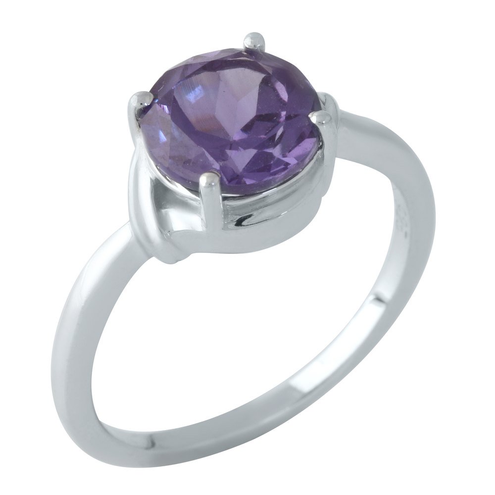 

Серебряное кольцо SilverLine с александритом 17 размер