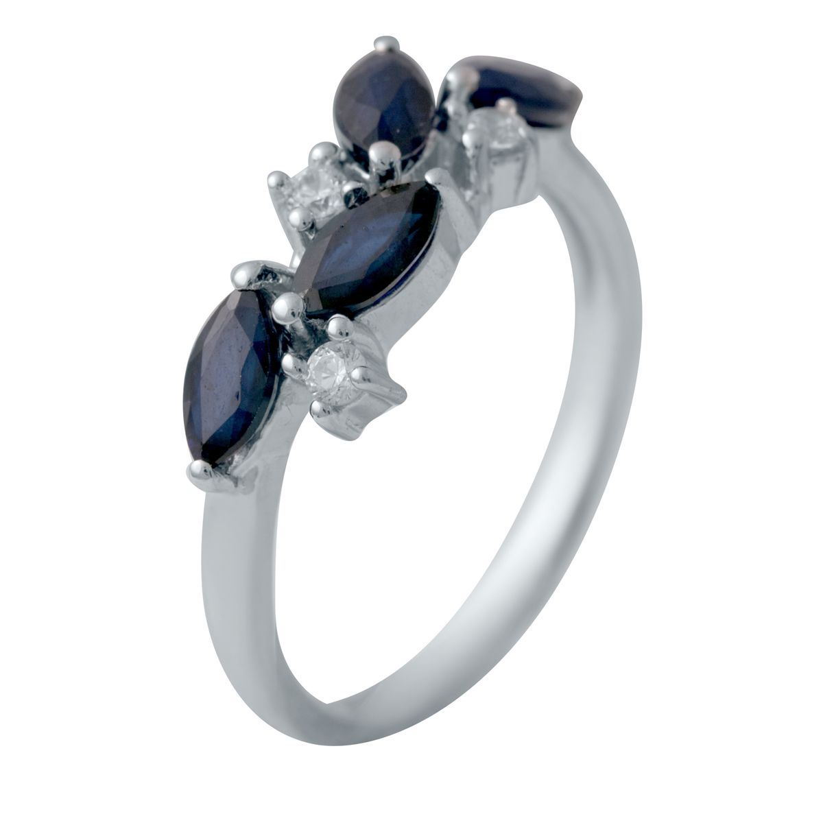

Серебряное кольцо SilverLine с натуральным сапфиром 1.627ct 17.5 размер