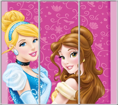 

Шкаф купе Luxe Studio Стандарт-1 Фотопечать Disney-10 2200x2000x600 трехдверный