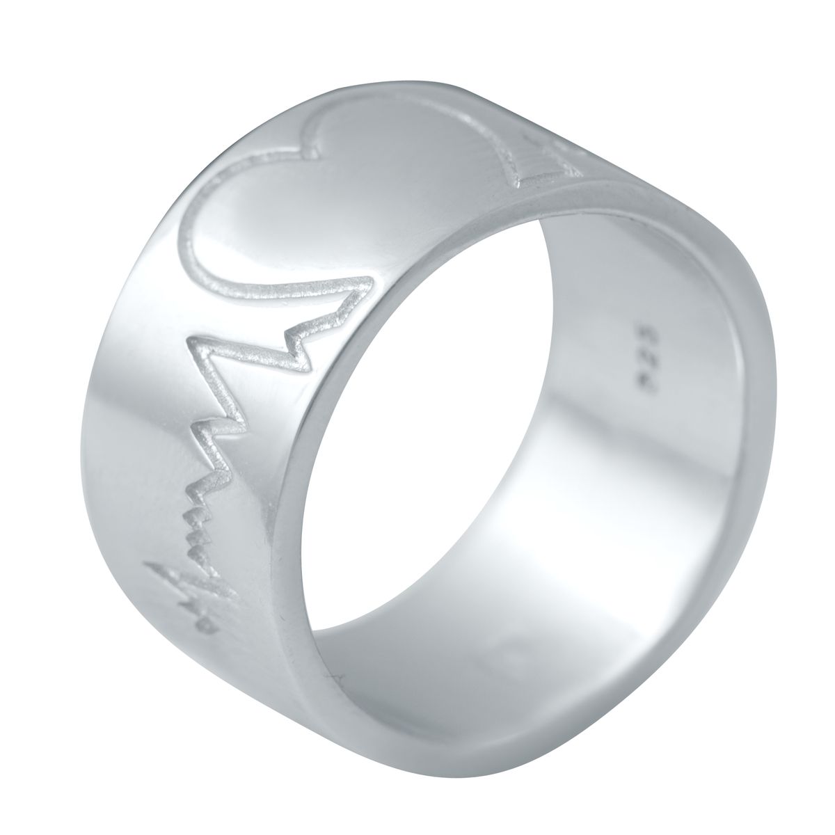 

Серебряное кольцо SilverLine без камней 16 размер