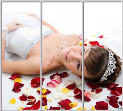 

Шкаф купе Luxe Studio Стандарт-1 Фотопечать Салон красоты-10 2200x2200x600 трехдверный