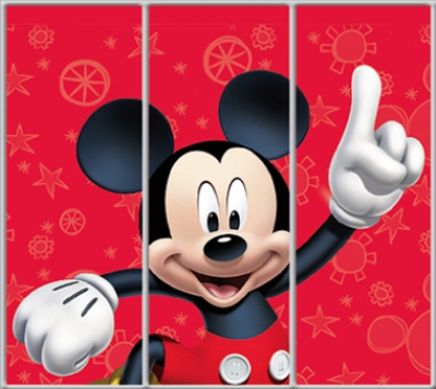

Шкаф купе Luxe Studio Стандарт-1 Фотопечать Disney-5 2200x2200x600 трехдверный