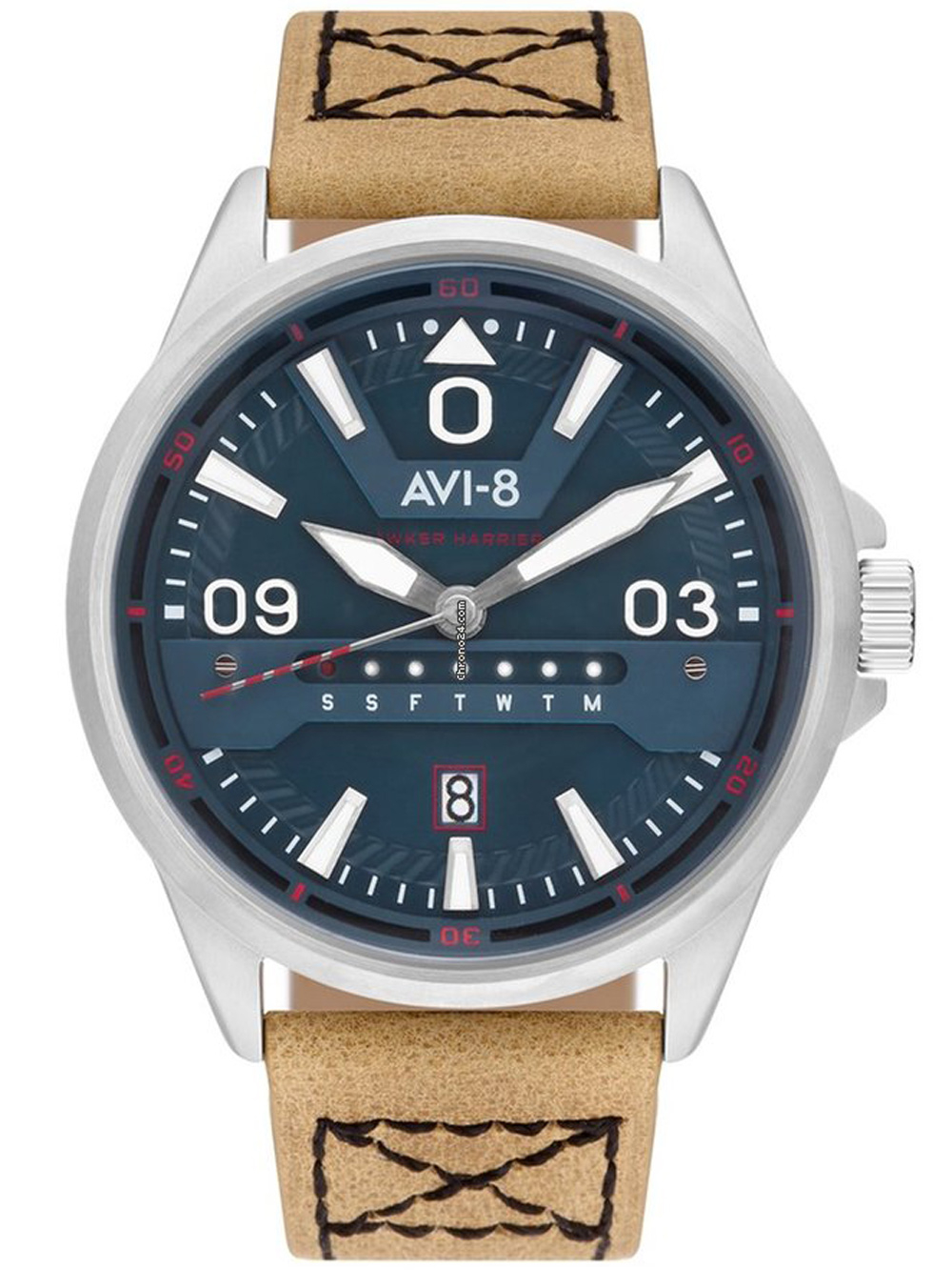 

Часы AVI-8 AV-4063-02 Hawker Harrier II Herren 44mm 5ATM