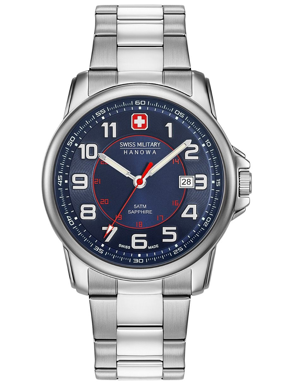 

Часы Swiss Military Hanowa 06-5330.04.003 Swiss Grenadier Herren 43mm 5ATM