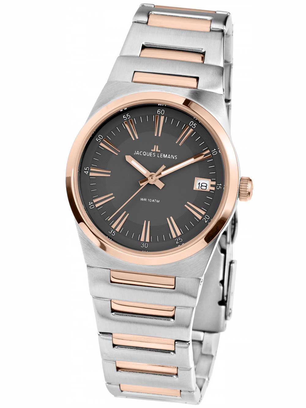 

Часы Jacques Lemans 1-1930C Manchester Damen 32mm 10ATM