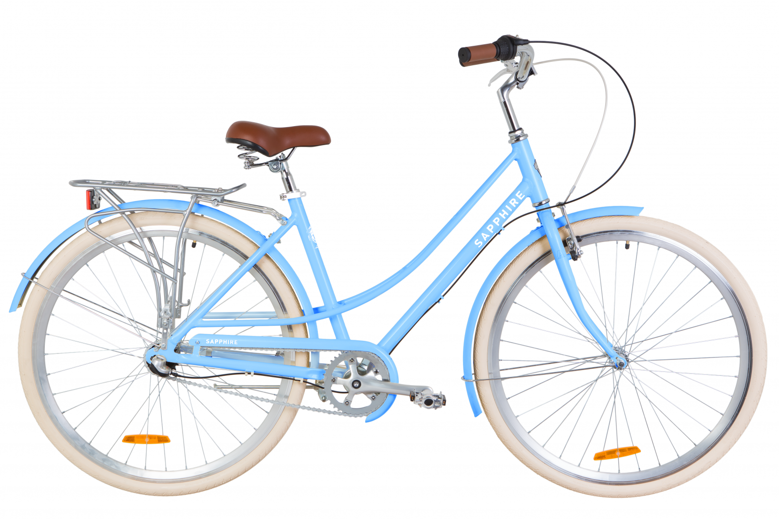 

Велосипед женский 28" Dorozhnik SAPPHIRE планет. 2020 (альпийский голубой)