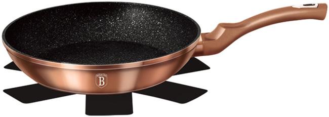 

Сковорода Berlinger Haus Rose Gold Ø30 см индукционная с антипригарным покрытием