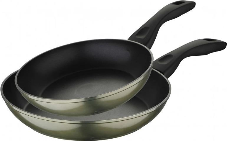 

Набор 2 сковороды Bergner Neon Green Ø22 см и Ø26 см индукционные с антипригарным покрытием (BG-30376-GR)