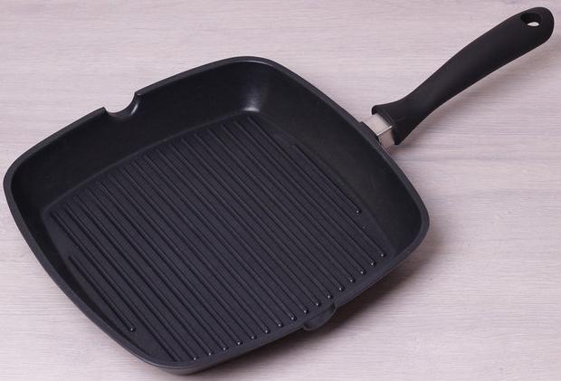 

Сковорода-гриль индукционная Kamille Grill Pan 28 х 28 см (KM-4259)